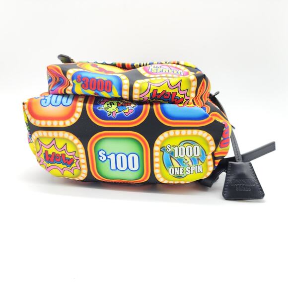 Moschino Couture x Jeremy Scott Slot Machine Fantasy Print Backpack - New $995 - Picture 6 of 8